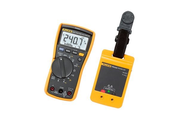 Fluke 117 Multimetre + PVR240 Gerilim Doğrulama Ünitesi