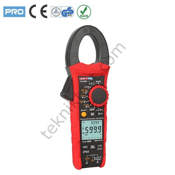 Uni-t UT219DS Profesyonel AC-DC Pens Ampermetre