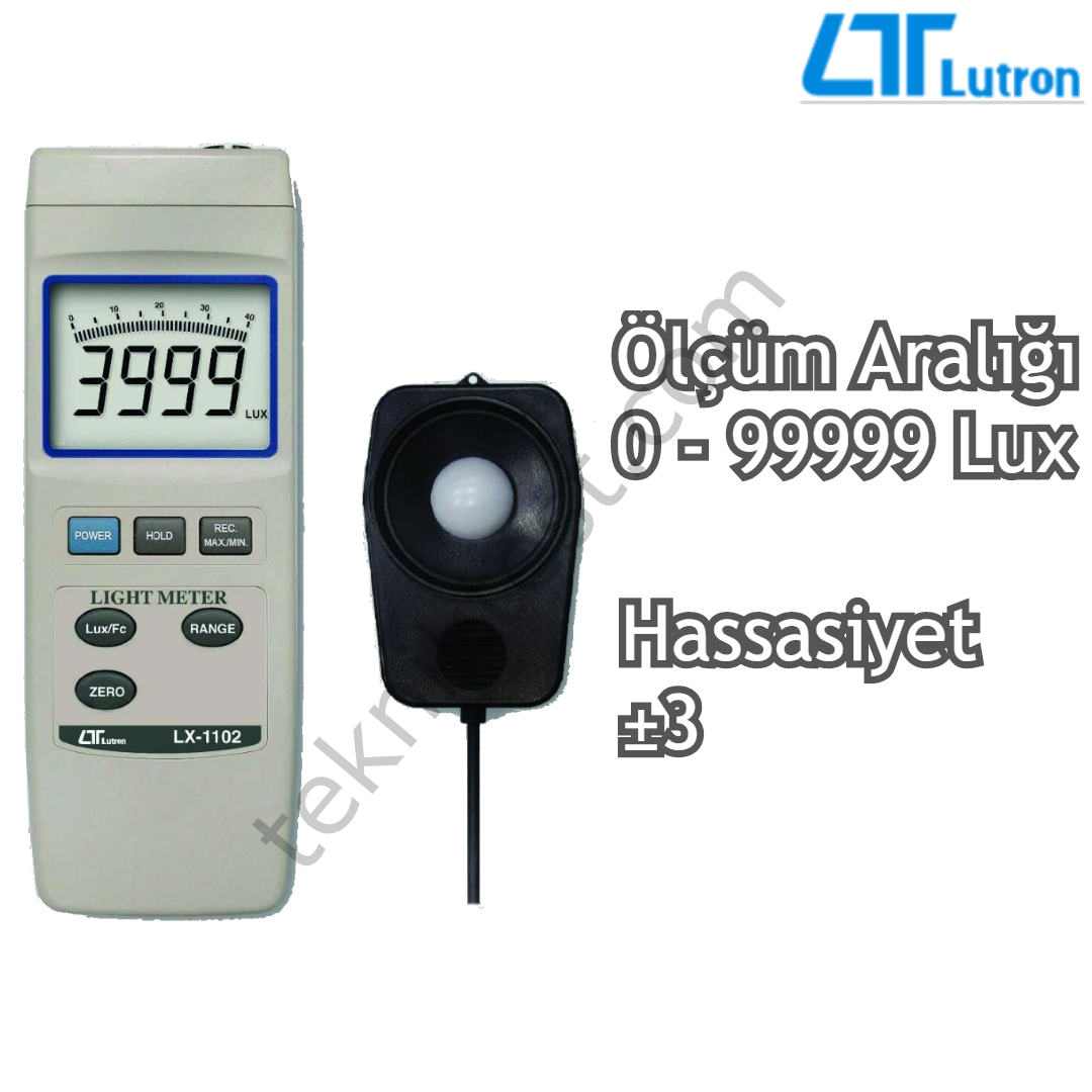 Lutron LX-1102 Dijital Işık Ölçer