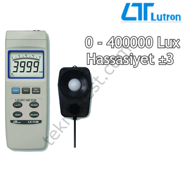 Lutron LX-1108 Dijital Işık Ölçer