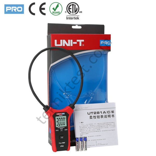 Uni-t UT281C True Rms Esnek Pens Ampermetre