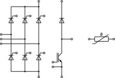 Semikron SKiiP 35NAC12F4V1 igbt - Mosfet