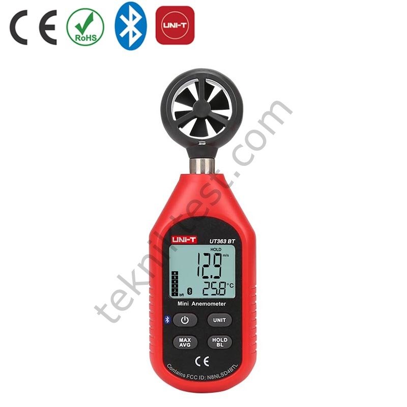 Uni-t UT363BT Mini Anemometre