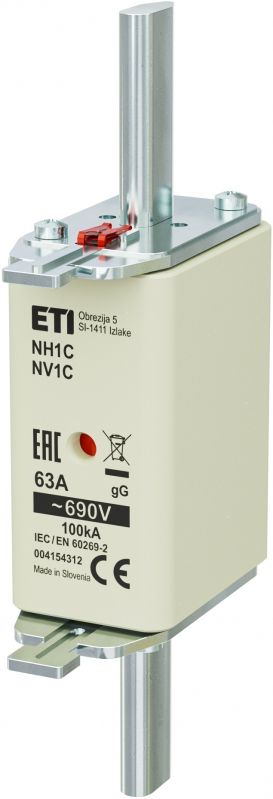 Eti NH1C gG 63A/690V