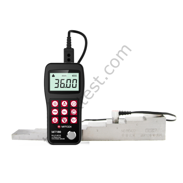 MT180 Ultrasonik Kalınlık Ölçüm Cihazı- Boya altı ölçüm: 3-30mm, Ölçüm aralığı:-0,65 – 600 mm