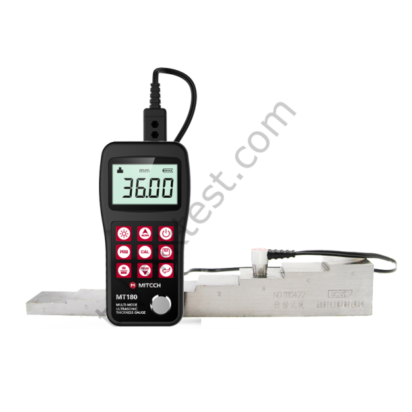 MT180 Ultrasonik Kalınlık Ölçüm Cihazı- Boya altı ölçüm: 3-30mm, Ölçüm aralığı:-0,65 – 600 mm