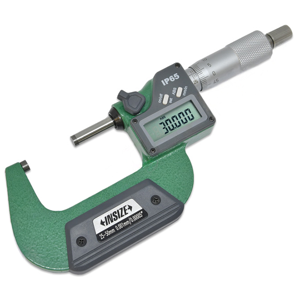 İnsize 3108-50A Dış Çap Dijital Mikrometresi | 25-50 mm