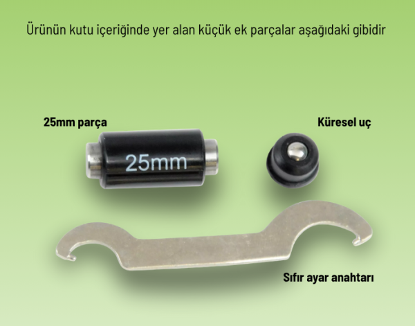 İnsize 3108-50A Dış Çap Dijital Mikrometresi | 25-50 mm
