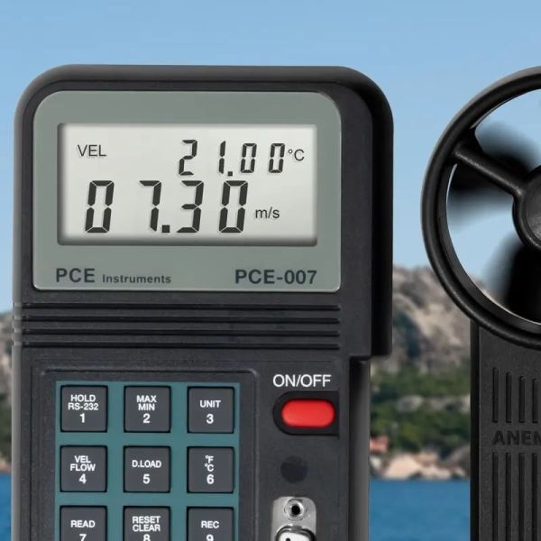 PCE-007 Anemometre Veri Kaydedicili Data Logger