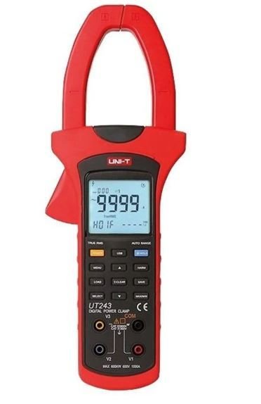 Unit UT243 1000A True RMS Güç-Harmonik Pensampermetre