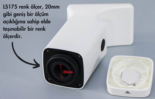 LS175 Tekstil Renk Ölçer | 20mm Ölçüm Açıklığı