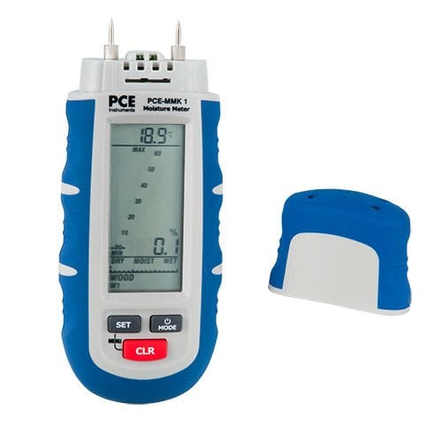 PCE-MMK 1 Ahşap, Kağıt Ve Yapı Nemi Ölçer ( Ahşap Nemi:1 ... 75 % , yapı nemi : 0.1 ... 2.4 % )