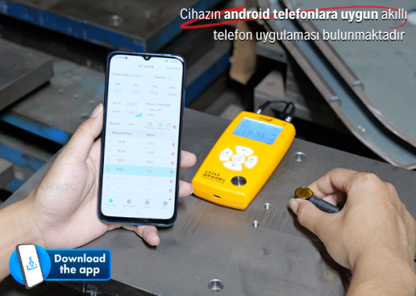 LS213 Ultrasonik Kalınlık Ölçer