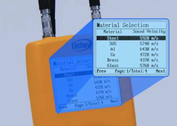 LS213 Ultrasonik Kalınlık Ölçer