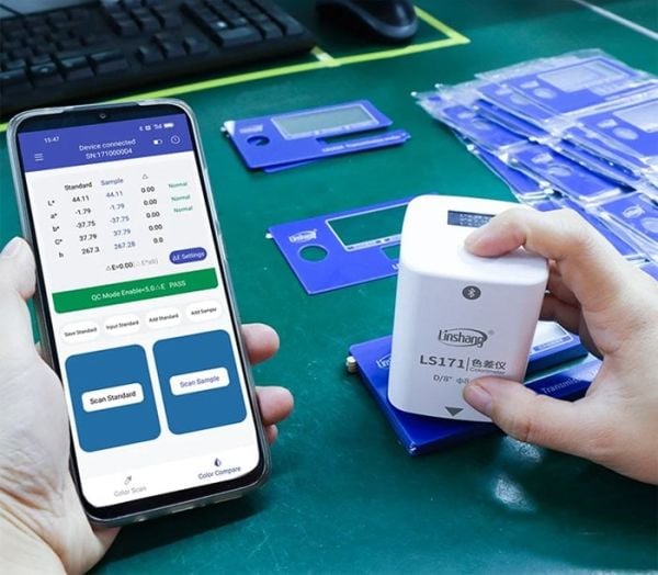LS171 Mini Renk Ölçer | Akıllı Telefon Kontrollü