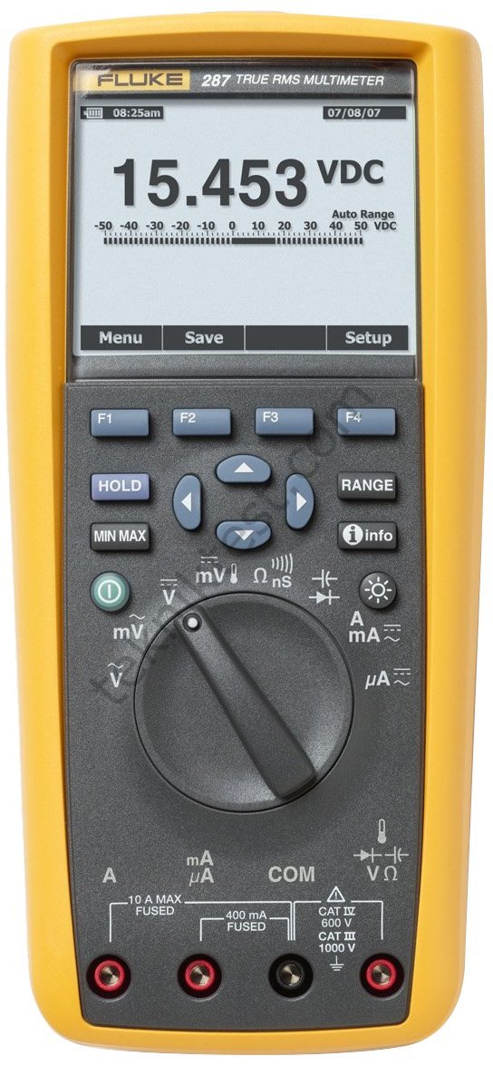 Fluke 287 / FVF / EUR Dijital Multimetre ( Flukeview Yazılımı ile )