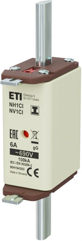 Eti NH1C/I gG 6A/690V