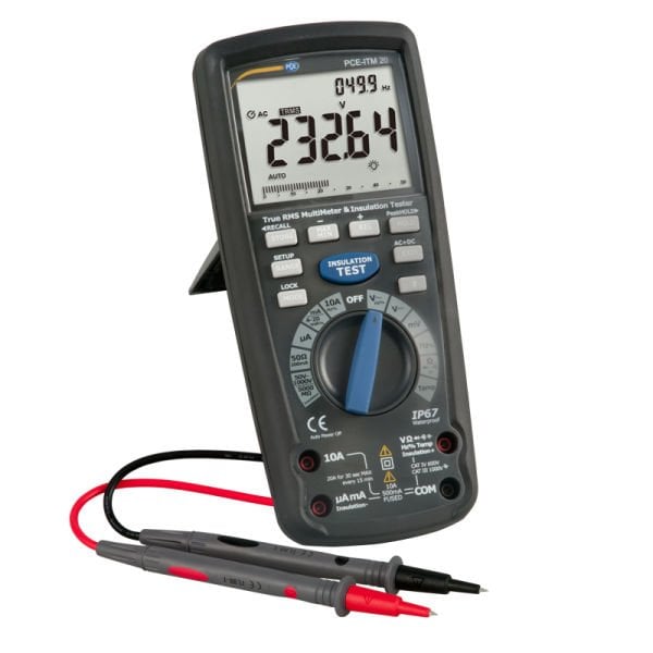 PCE-ITM 20 Multimetre Ve İzolasyon Test Cihazı