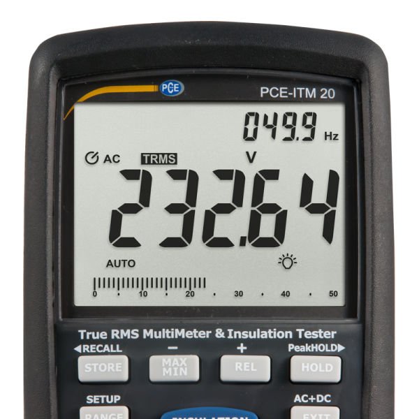 PCE-ITM 20 Multimetre Ve İzolasyon Test Cihazı