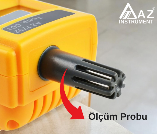 AZ 7752 Taşınabilir Karbondioksit Ölçer