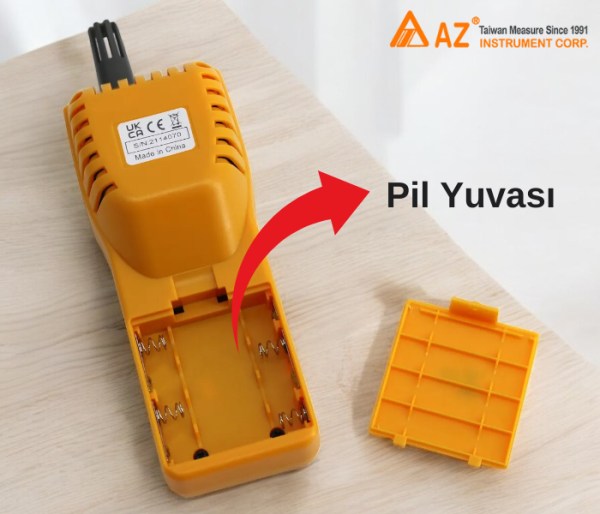 AZ 7752 Taşınabilir Karbondioksit Ölçer