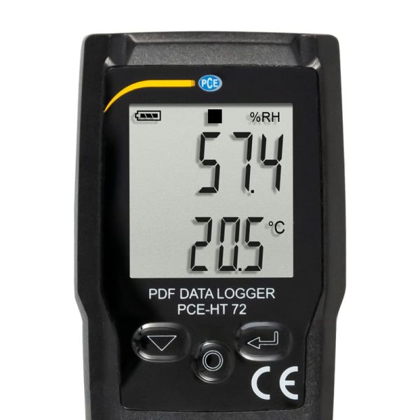 PCE-HT 72 Sıcaklık Ve Nem Kayıt Cihazı Data Logger