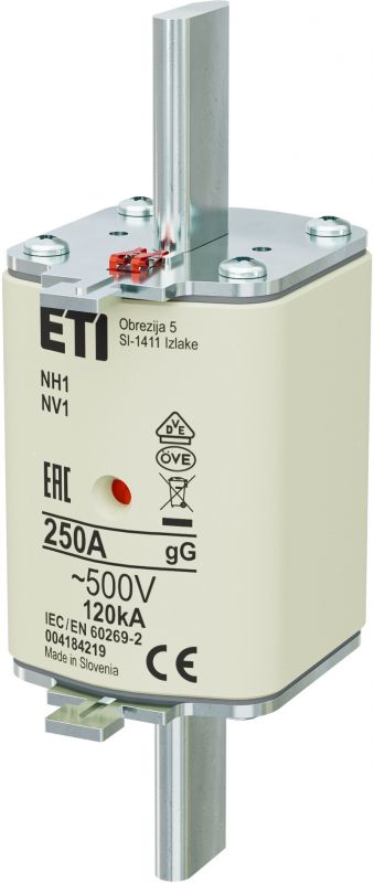 Eti NH1 gG 250A/500V