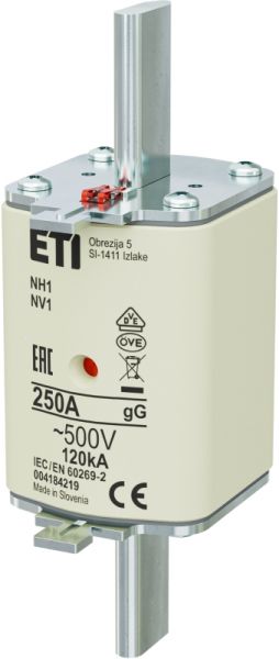 Eti NH1 gG 250A/500V