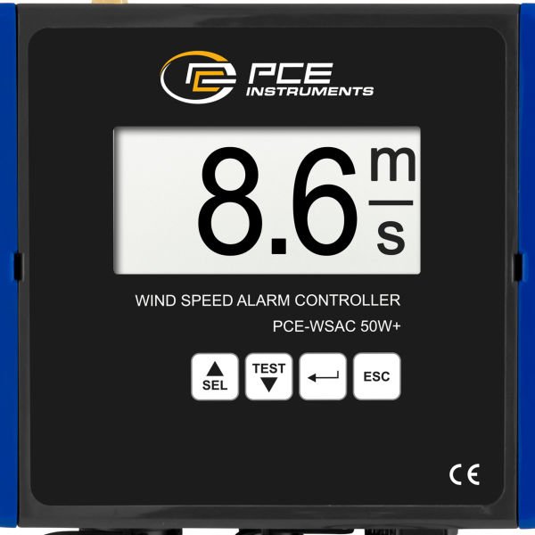 PCE-WSAC 50W+ 230 Rüzgar Ölçer