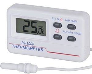 BT 1000 Alarmlı Buzdolabı Termometresi
