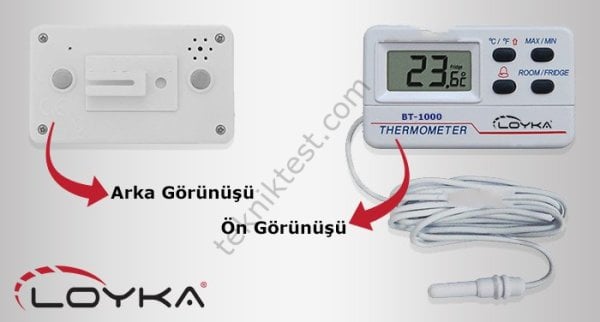 BT 1000 Alarmlı Buzdolabı Termometresi