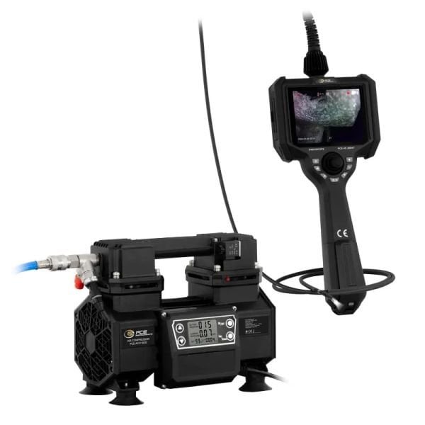 PCE-VE 260HT-KIT Videoskop + Basınç Kompresörü PCE-ACO 9500