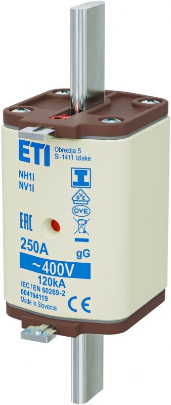 Eti NH1/I gG 250A/400V