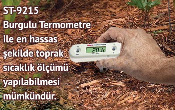 ST9215 Burgulu Batırmalı Termometre (Donmuş Ürünler İçin)
