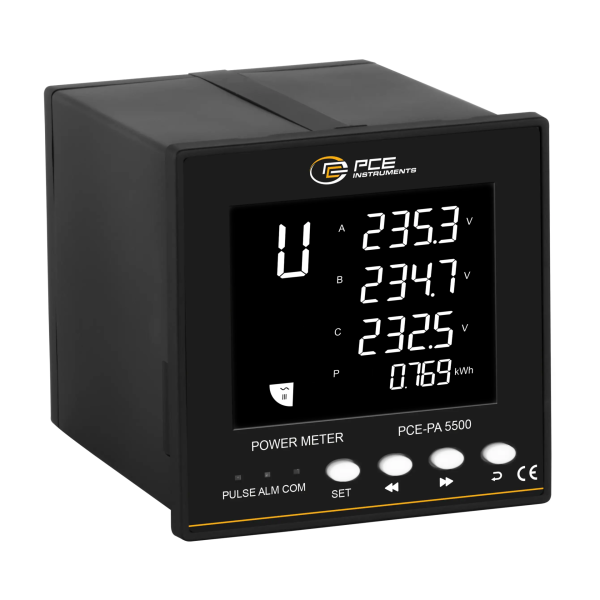 PCE-PA 5500 Sabit kurulım Ampermetre