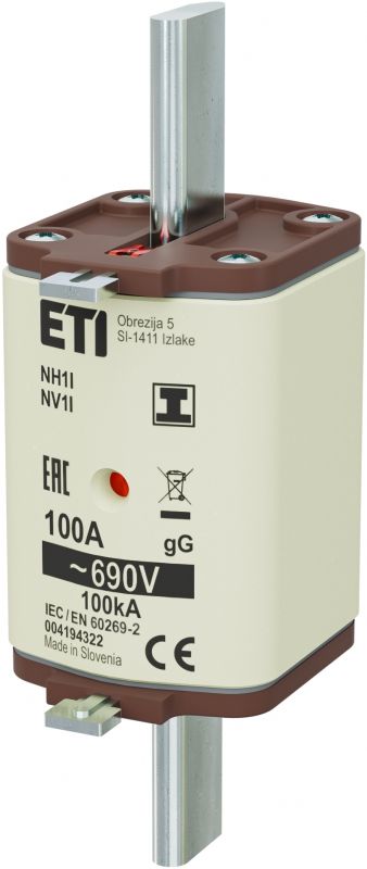 Eti NH1/I gG 100A/690V
