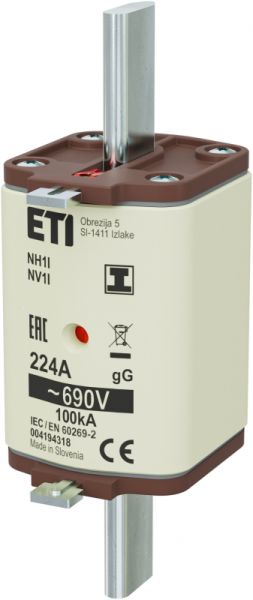 Eti NH1/I gG 224A/690V