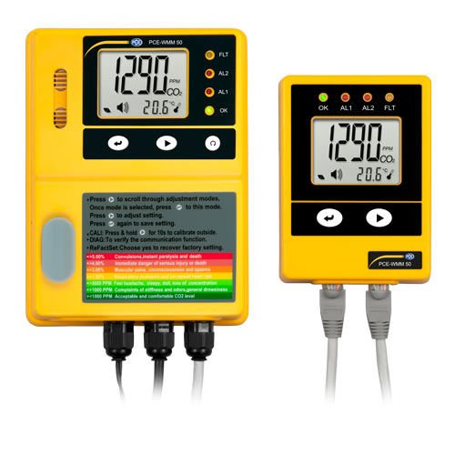 PCE-WMM 50 Gaz Kontrol Cihazları