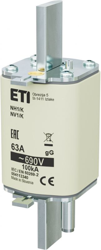 Eti NH1/K gG 63A/690V