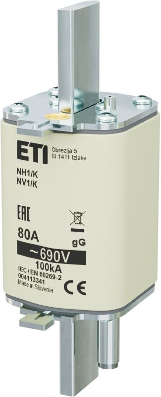 Eti NH1/K gG 80A/690V