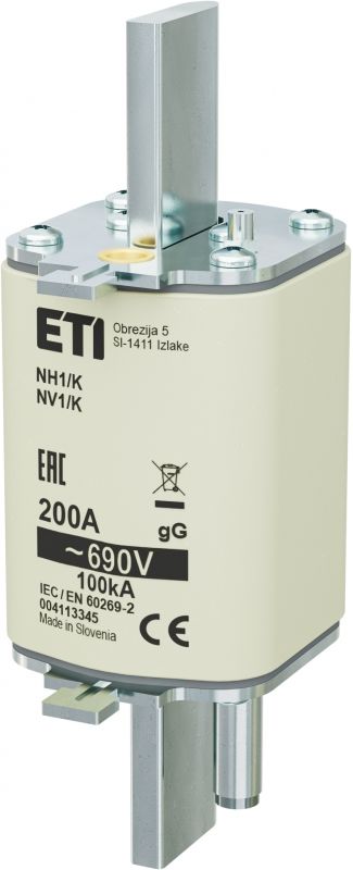 Eti NH1/K gG 200A/690V