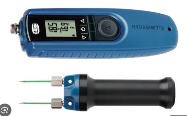 Gann Hydromette BL H 41 Ahşap Nemi Ölçüm Cihazı  + M 19 Prob ( 4.5% to 45 % ) (EPS (genleştirilmiş polistiren),  Mineral yün,  Mineral yalıtım panelleri,  XPS sert köpük,  PUR sert köpük,  Selüloz,  Perlit,  Kenevir/Keten nemi ölçümü )