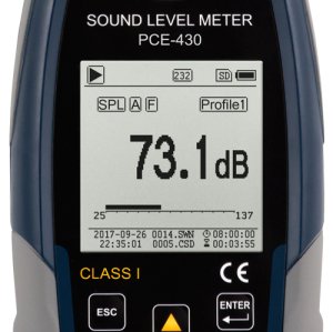 PCE-430 Ses Seviyesi Ölçüm Cihazı