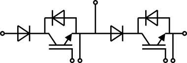 Semikron SKM200GBD126D igbt - Mosfet