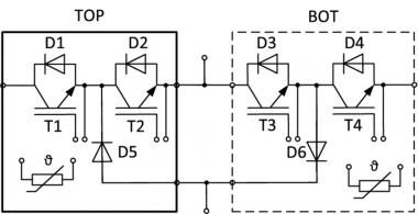 Semikron SKM1200MLI12TE4 igbt - Mosfet