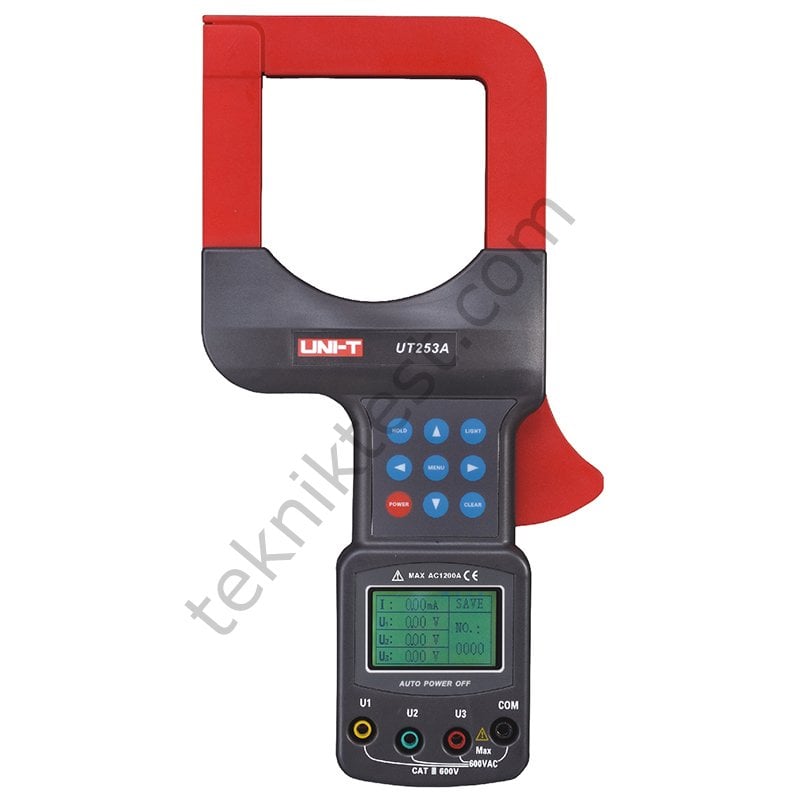 Uni-t UT253A Geniş Ağızlı Kaçak Akım Ölçer