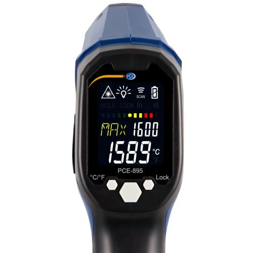 PCE-895 Lazer Termometre (-35 … +1600 °C) (60:1)