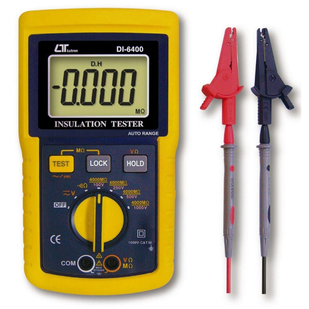 Lutron DI-6400 İzolasyon Test Cihazı