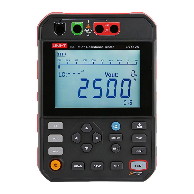 UNİ-T UT512D 2.5kV İzolasyon Megeri