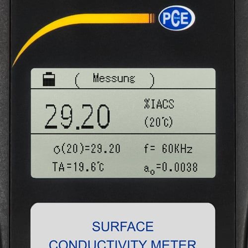 PCE-COM 20 İletkenlik Ölçer Metaller İçin